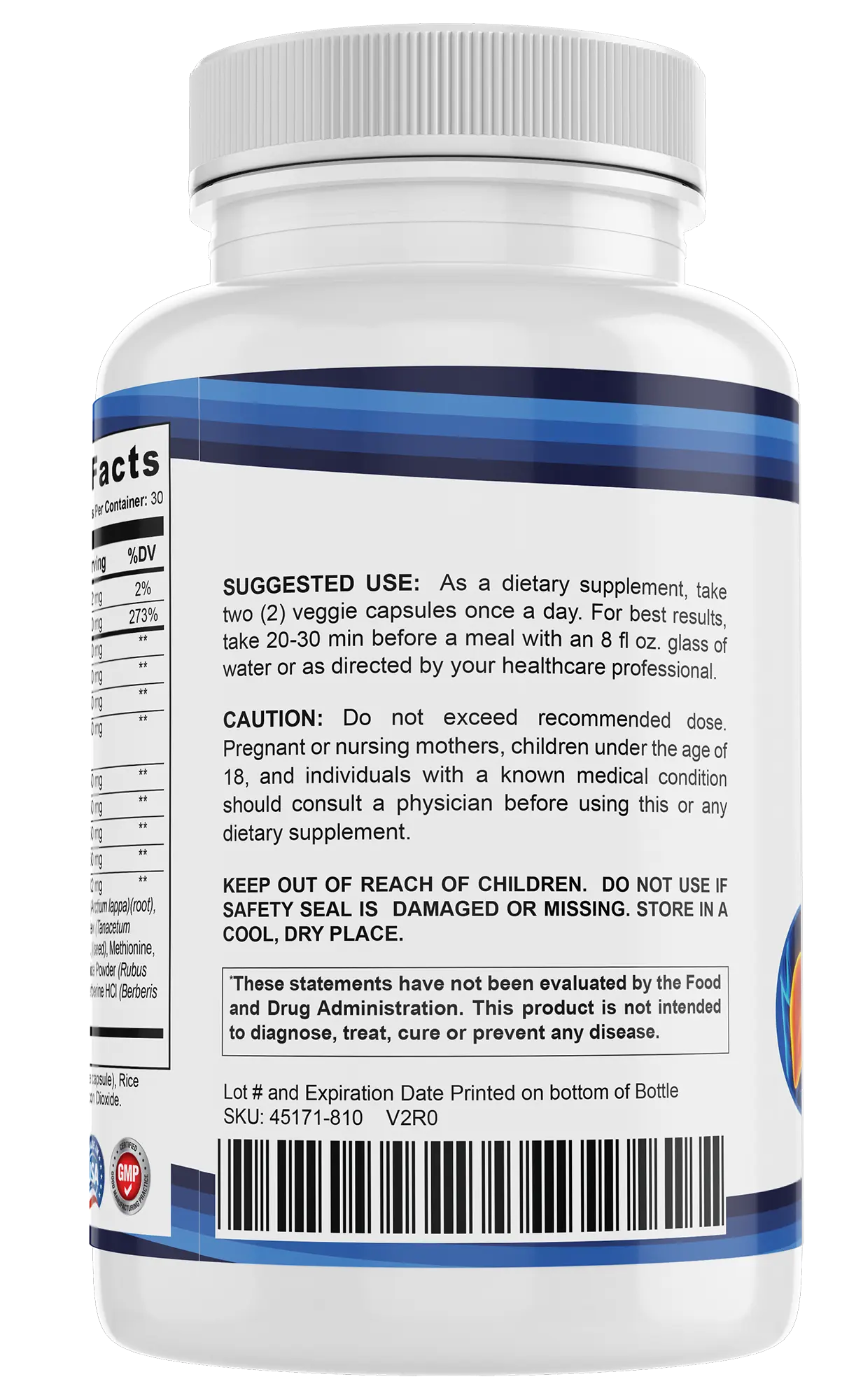 Liver Rescue - Powerful Liver Detoxification Formula - 60 Veggie Capsules Mighty Human