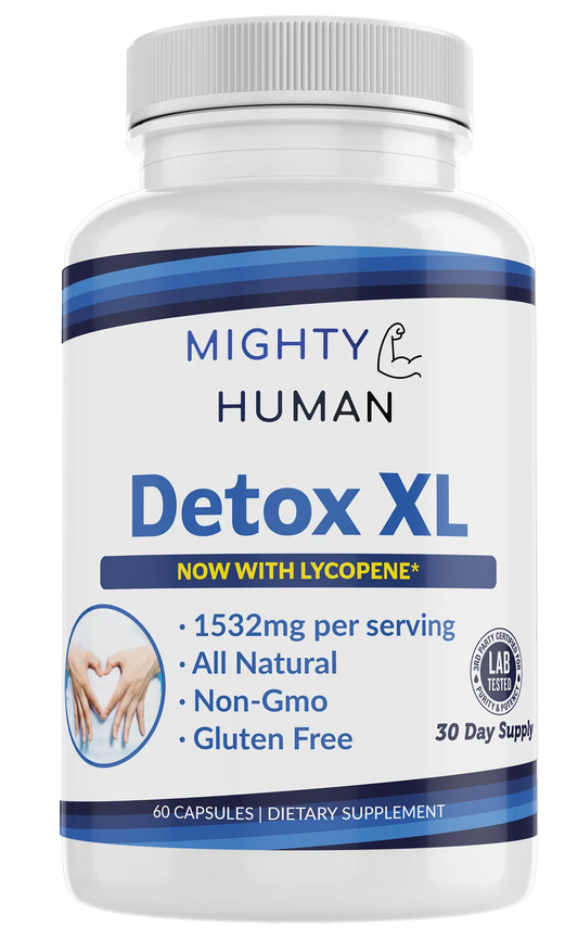 Detox XL - Advanced Detoxification Formula with Lycopene - 60 Capsules Mighty Human